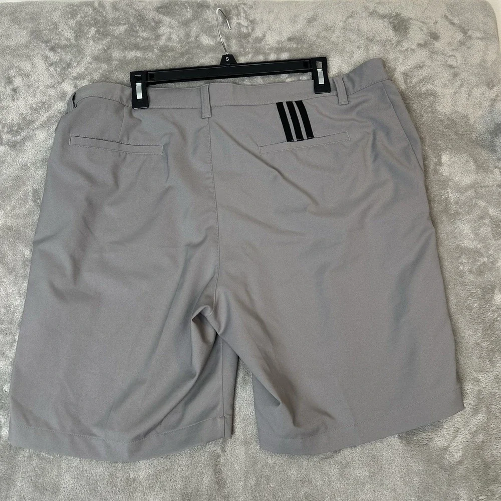 Adidas Golf Performance Shorts Men's Size 40 Gray Stretch Waist‎ 8.5